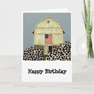 funny cow birthday card humourous