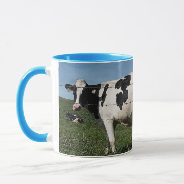 Funny Cow Coffee Mug For Moms (Left)