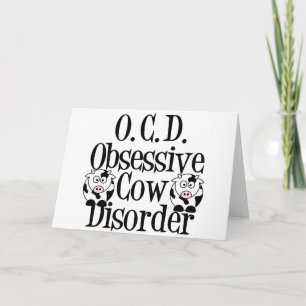 Funny Cow Cute Card