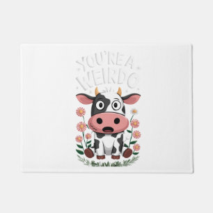 Funny Cow Doormat