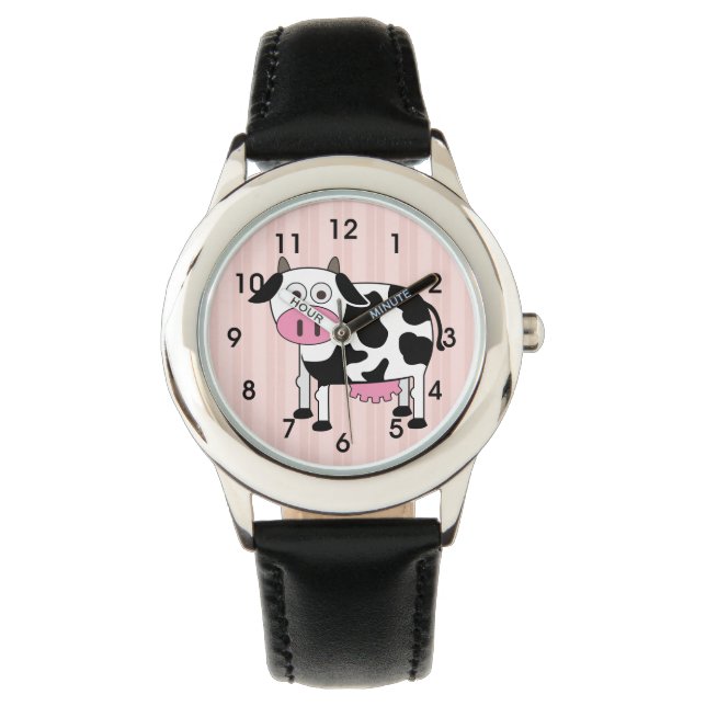Funny Cow Kid's Watch (Front)
