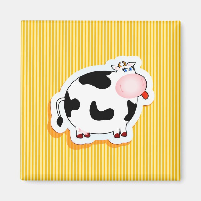 Funny Cow, magnetic Magnet (Front)