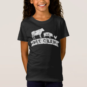 Funny Cow Pig Chicken Lovers Gift Funny BBQ Love T-Shirt