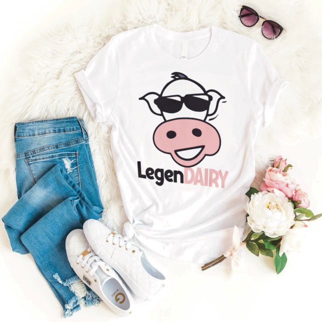 Funny Cow Pun T-Shirt (Creator Uploaded)