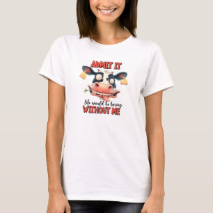 Funny cow t-shirt