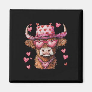 Funny Cow Valentine Mens Womens Kids Magnet