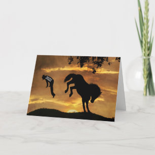 Funny Cowboy Happy New Year 2023 Card