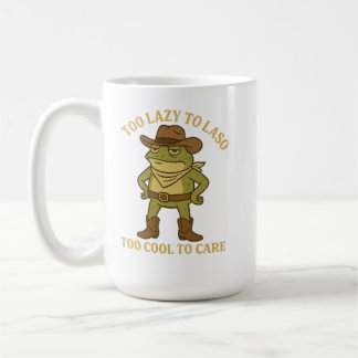  Funny Cowboy Raccoon T-Shirt – "All Hat No Hustle Coffee Mug