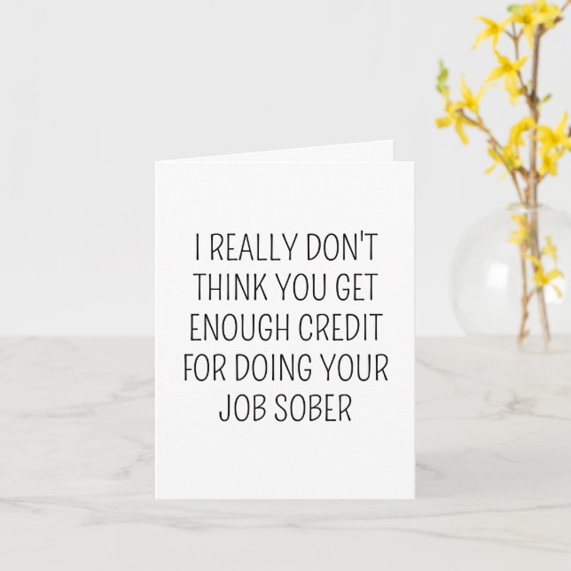 Funny Coworker Retirement Party For Him or Her Card (Yellow Flower)