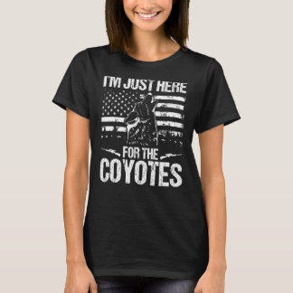 Funny Coyote Hunting and Coyote Wildlife Hunting_3 T-Shirt
