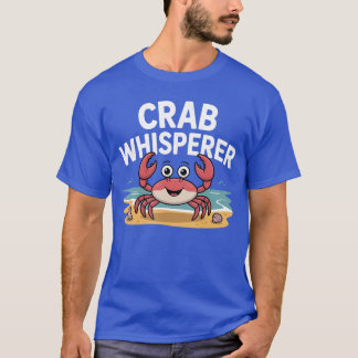 Funny Crab Art for Men Women Kids Crabby Crabbing  T-Shirt