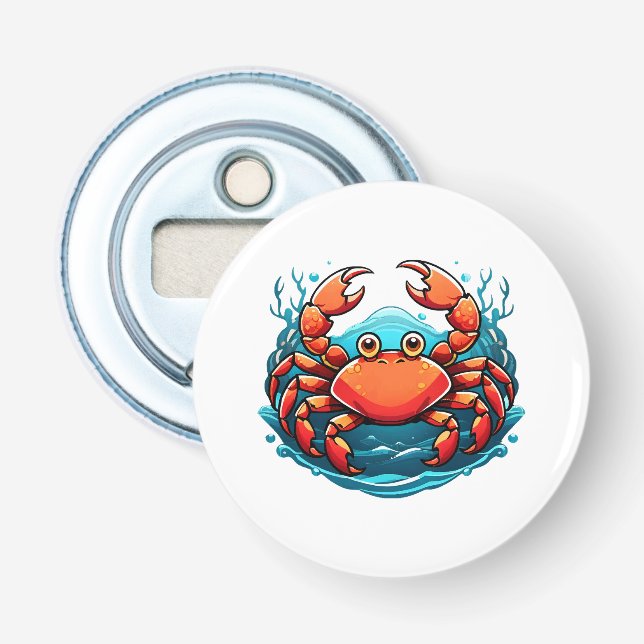 funny-crab bottle opener (Front)