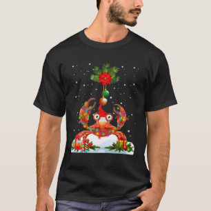 Funny Crab Christmas Tree T-Shirt