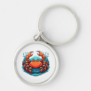 funny-crab key ring