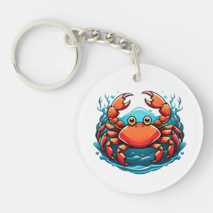 funny-crab key ring