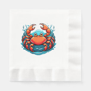 funny-crab napkin