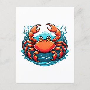 funny-crab postcard