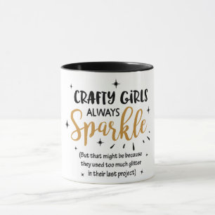 Funny Crafty Girls Mug