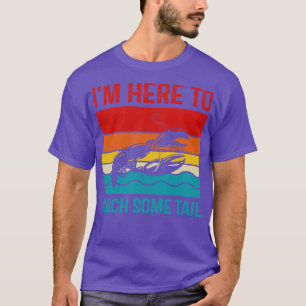 Funny Crawfish Lover Im Here To Pinch Some Tail TS T-Shirt
