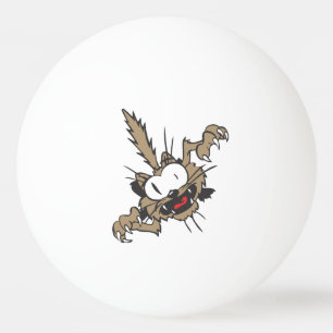 Funny Crazy Cat Ping Pong Ball