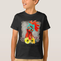 Funny Crazy Chicken Lady Word Art
