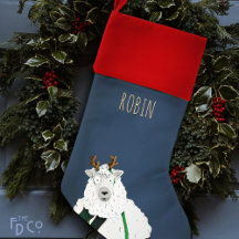 Funny Crazy Holiday Sheep | Blue
