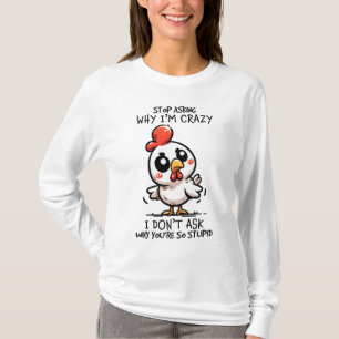 Funny crazy word art T-Shirt