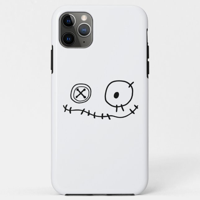 funny creep cute monster cartoon character Hallowe Case-Mate iPhone Case (Back)
