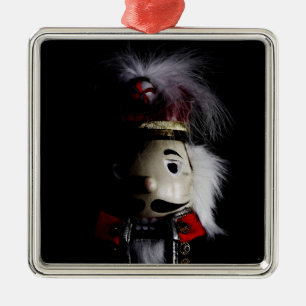 Funny Creepy Nutcracker Metal Tree Decoration