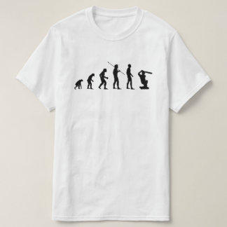 Funny Cricket Batter Evolution of Man Sports Bv T-Shirt