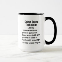 Funny Crime Scene Technician Definition gifts 