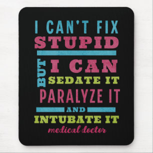 Funny CRNA / Anaesthesiologist Can’t Fix Stupid Mouse Mat