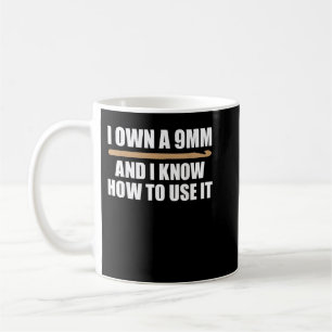Funny Crochet For Women Men 9mm Crochet Hook Yarn  Coffee Mug