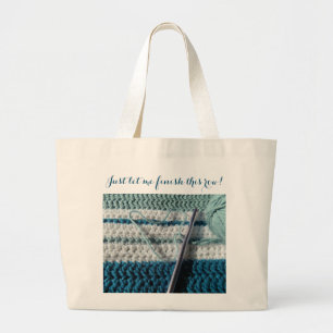 Funny Crochet Jumbo Tote