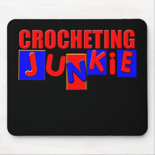 Funny Crocheting Mouse Mat