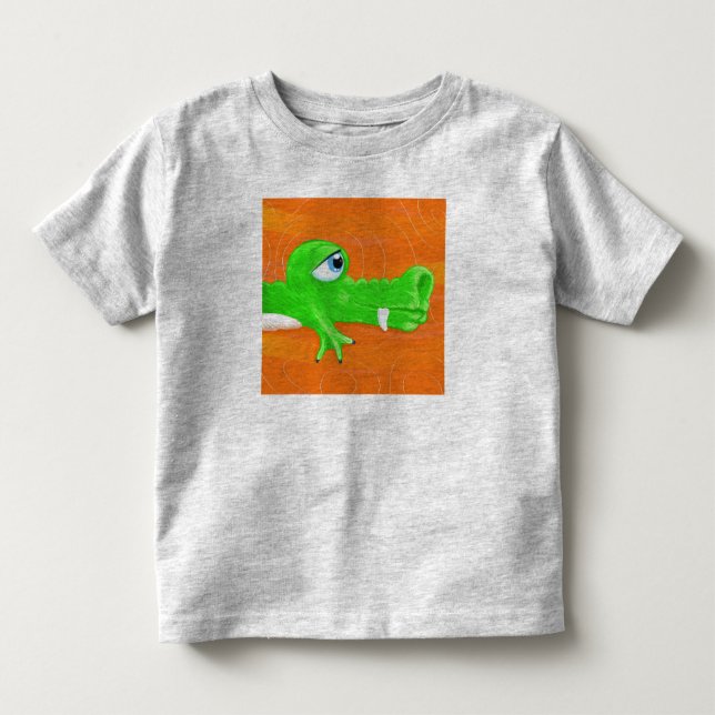 Funny crocodile, t-shirt (Front)