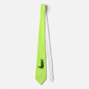 Funny crocodile tie