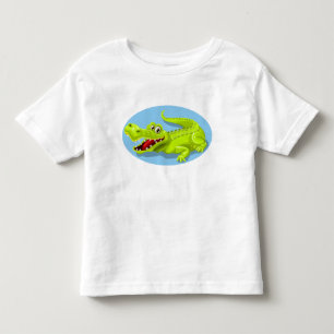 funny crocodile toddler T-Shirt