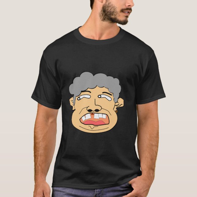 Funny Crooked Teeth T-Shirt (Front)