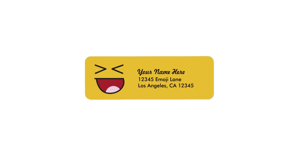 Funny crossed eyed laughing Emoji Zazzle
