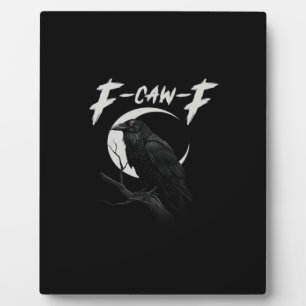 Funny Crow Essential Creative Casual Plaque