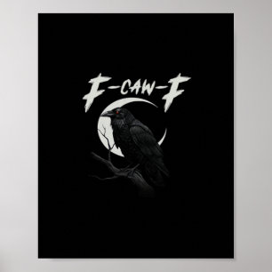 Funny Crow Essential Creative Casual Poster