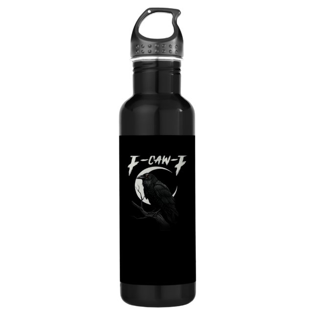 Funny Crow Essential Retro Classic 710 Ml Water Bottle (Front)