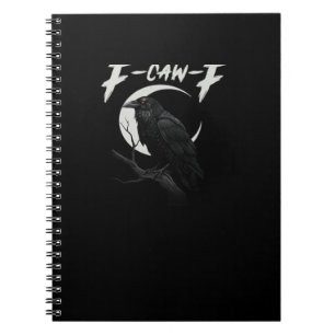 Funny Crow Essential Retro Classic Notebook