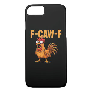 Funny Crow Humor Gothic F-Caw-F iPhone 8/7 Case