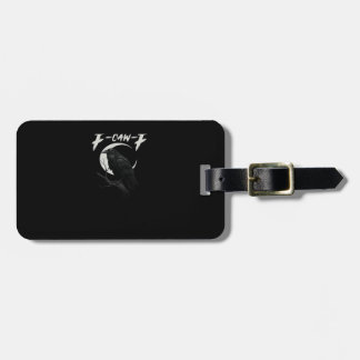 Funny Crow Retro Classic Style Luggage Tag