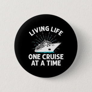 Funny Cruise Art Men Women Family Cruise Vacation 6 Cm Round Badge