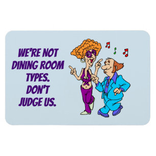 Funny Cruise Cabin Door Dining Room Magnet