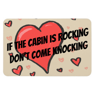 Funny Cruise Cabin Door Magnet