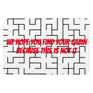 Funny Cruise Cabin Door Magnet - Find Your Cabin
